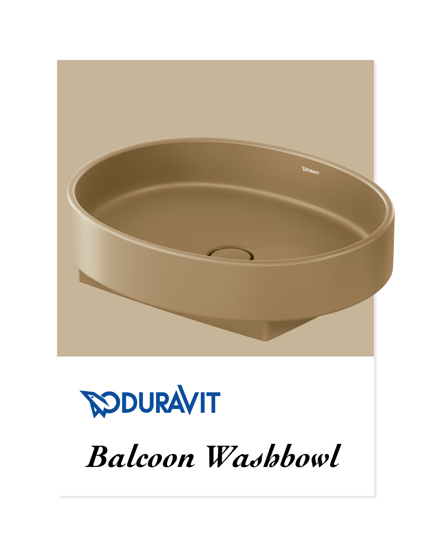 DURAVIT_Balcoon Washbowl